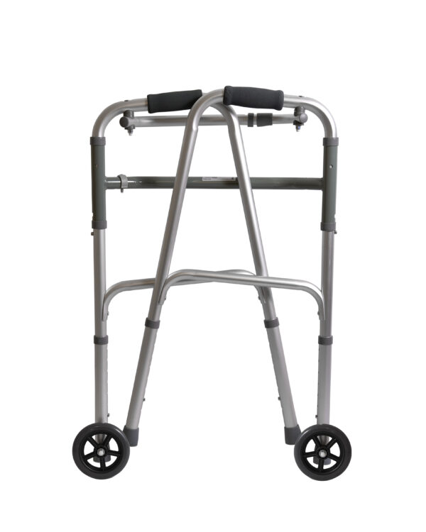 Andador Con Dos Ruedas De Aluminio - Imagen 5