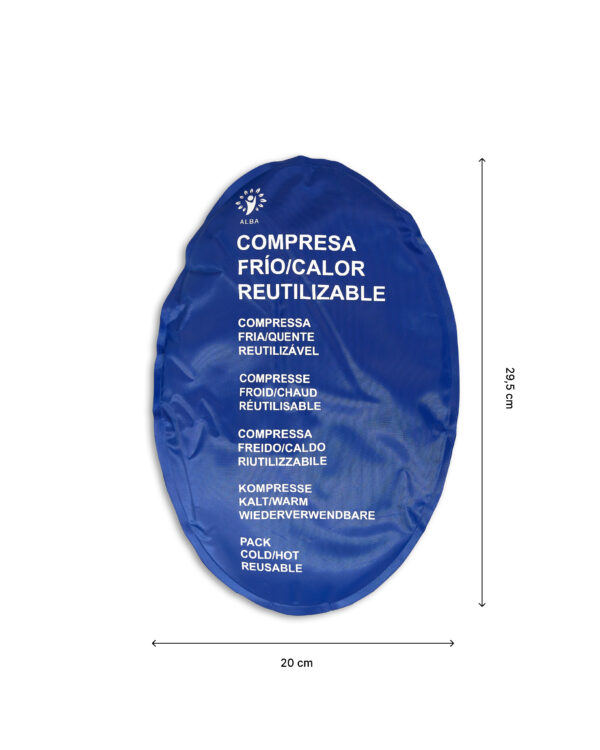 Bolsa Compresa Reutilizable Frío/Calor Nylon 20x30 cm - Imagen 2