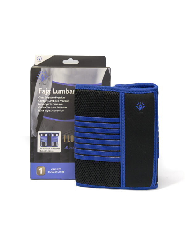 faja lumbar deportiva premium