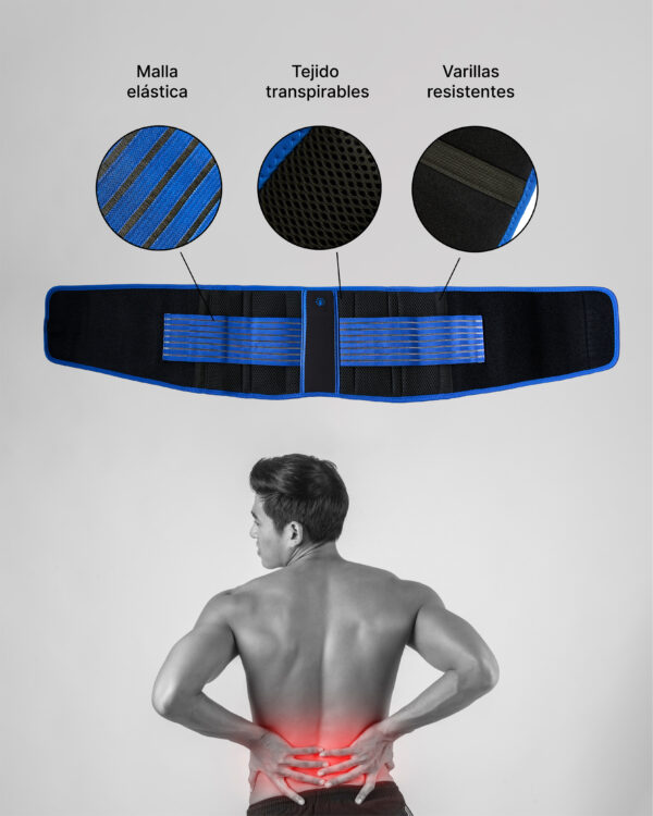Faja Lumbar Deportiva Premium - Imagen 5